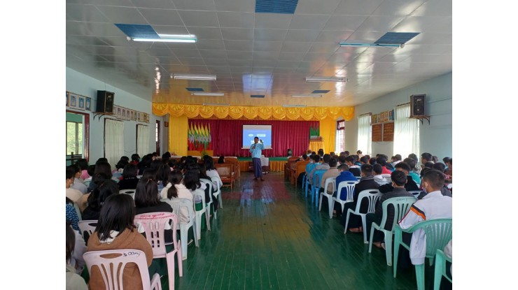 အဂတိလိုက်စားမှုတိုက်ဖျက်ရေးကော်မရှင်ရုံး ကျောင်းသားလူငယ် ဖြောင့်မတ်တည်ကြည်မှုမြှင့်တင်ရေး ပညာပေး(Edu-tainment) အစီအစဉ်များ ကျင်းပ