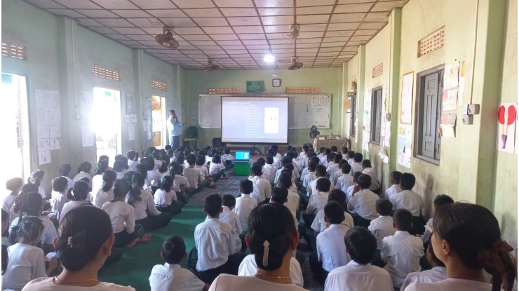 အဂတိလိုက်စားမှုတိုက်ဖျက်ရေးကော်မရှင်ရုံး ကျောင်းသားလူငယ် ဖြောင့်မတ်တည်ကြည်မှုမြှင့်တင်ရေး ပညာပေး(Edutainment) အစီအစဉ်များကျင်းပ