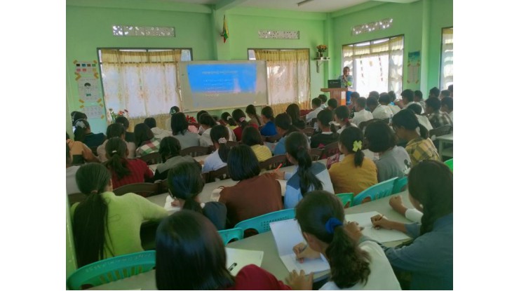 အဂတိလိုက်စားမှုတိုက်ဖျက်ရေးကော်မရှင်ရုံး ကျောင်းသားလူငယ် ဖြောင့်မတ်တည်ကြည်မှုမြှင့်တင်ရေး ပညာပေး(Edutainment) အစီအစဉ်များ ကျင်းပ