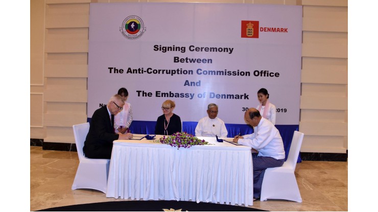 Signing the Letter of Intent for Technical Assistance (Denmark)