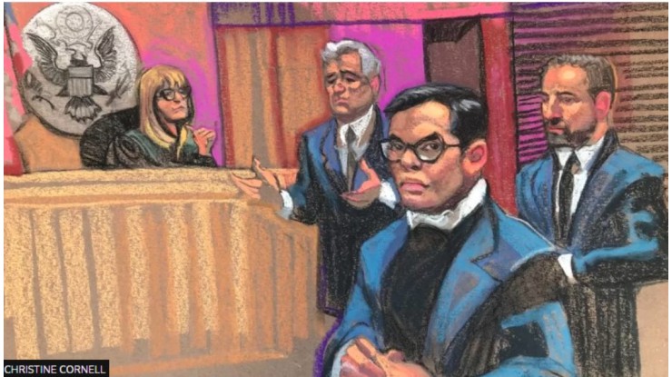 George Santos: Congressman pleads not guilty to fraud charges Published