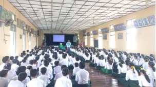 အဂတိလိုက်စားမှုတိုက်ဖျက်ရေးကော်မရှင်ရုံး ကျောင်းသားလူငယ် ဖြောင့်မတ်တည်ကြည်မှုမြှင့်တင်ရေး ပညာပေး (Edutainment) အစီအစဉ်များ ကျင်းပ