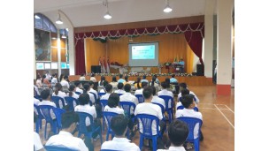 အဂတိလိုက်စားမှုတိုက်ဖျက်ရေးကော်မရှင်နှင့် သိပ္ပံနှင့်နည်းပညာဝန်ကြီးဌာနအောက်ရှိ စင်ကာပူ-မြန်မာ သက်မွေးပညာသင်တန်းကျောင်းတို့ ပူးပေါင်း၍ “လူငယ်နှင့်ကျင့်ဝတ်စံနှုန်းများ” လူငယ်စကားဝိုင်း ကျင်းပ