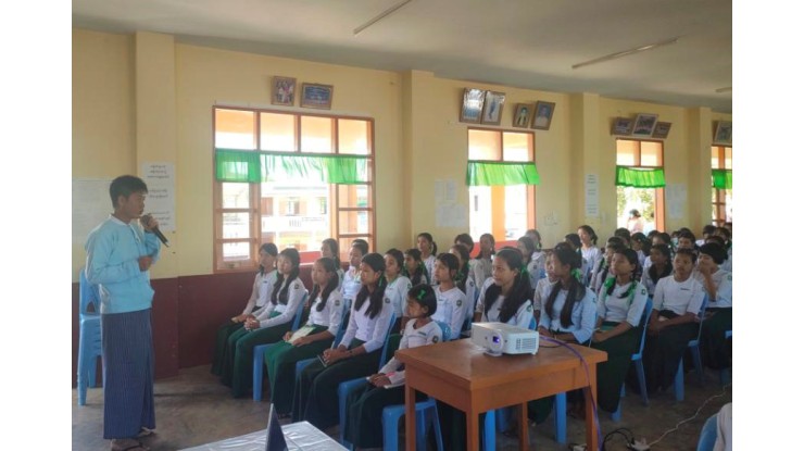 အဂတိလိုက်စားမှုတိုက်ဖျက်ရေးကော်မရှင်ရုံး ကျောင်းသားလူငယ် ဖြောင့်မတ်တည်ကြည်မှုမြှင့်တင်ရေး ပညာပေး (Edutainment) အစီအစဉ်များ ကျင်းပ