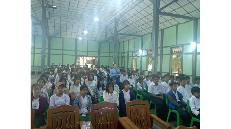 အဂတိလိုက်စားမှုတိုက်ဖျက်ရေးကော်မရှင်ရုံး ကျောင်းသားလူငယ် ဖြောင့်မတ်တည်ကြည်မှုမြှင့်တင်ရေး ပညာပေး (Edutainment) အစီအစဉ်များ ကျင်းပ