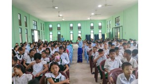 အဂတိလိုက်စားမှုတိုက်ဖျက်ရေးကော်မရှင်ရုံး ကျောင်းသားလူငယ် ဖြောင့်မတ်တည်ကြည်မှုမြှင့်တင်ရေး ပညာပေး (Edutainment) အစီအစဉ်များ ကျင်းပ