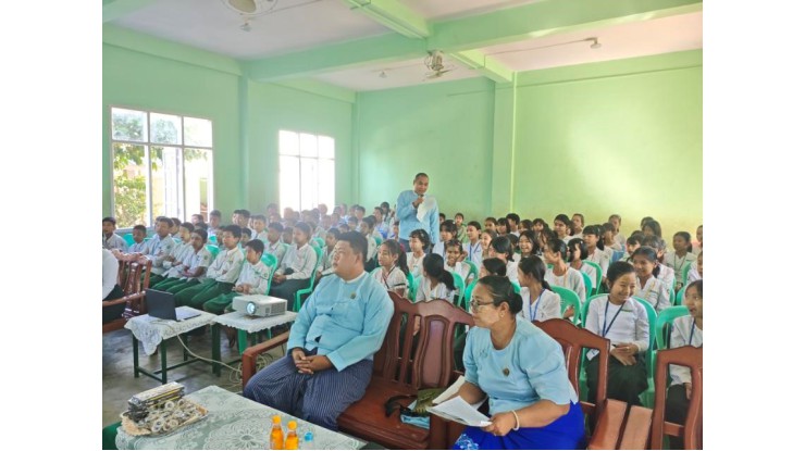  အဂတိလိုက်စားမှုတိုက်ဖျက်ရေးကော်မရှင်ရုံး ကျောင်းသားလူငယ် ဖြောင့်မတ်တည်ကြည်မှုမြှင့်တင်ရေး ပညာပေး (Edutainment) အစီအစဉ်များ ကျင်းပ