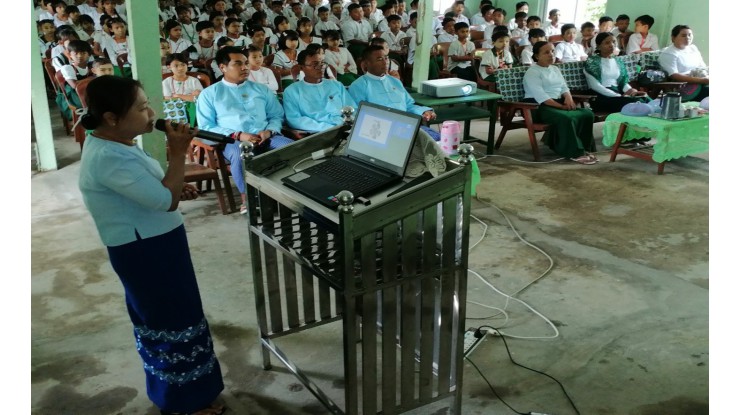 အဂတိလိုက်စားမှုတိုက်ဖျက်ရေးကော်မရှင်ရုံး ကျောင်းသားလူငယ် ဖြောင့်မတ်တည်ကြည်မှုမြှင့်တင်ရေး ပညာပေး (Edutainment) အစီအစဉ်များ ကျင်းပ