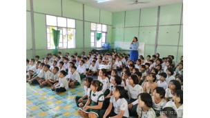 အဂတိလိုက်စားမှုတိုက်ဖျက်ရေးကော်မရှင်ရုံး ကျောင်းသားလူငယ် ဖြောင့်မတ်တည်ကြည်မှုမြှင့်တင်ရေး ပညာပေး (Edutainment) အစီအစဉ်များ ကျင်းပ