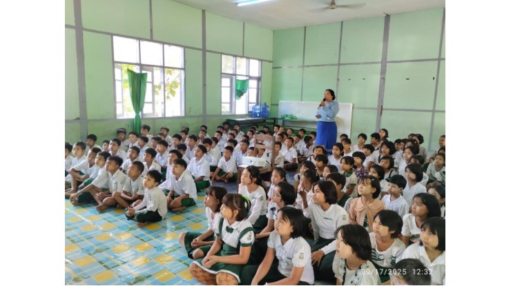 အဂတိလိုက်စားမှုတိုက်ဖျက်ရေးကော်မရှင်ရုံး ကျောင်းသားလူငယ် ဖြောင့်မတ်တည်ကြည်မှုမြှင့်တင်ရေး ပညာပေး (Edutainment) အစီအစဉ်များ ကျင်းပ