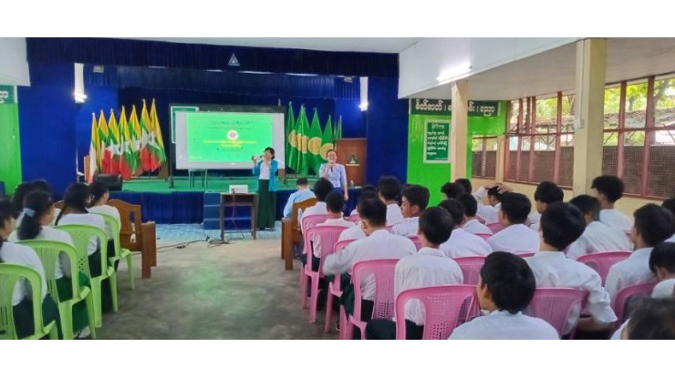 အဂတိလိုက်စားမှုတိုက်ဖျက်ရေးကော်မရှင်ရုံး ကျောင်းသားလူငယ် ဖြောင့်မတ်တည်ကြည်မှုမြှင့်တင်ရေး ပညာပေး (Edutainment) အစီအစဉ်များ ကျင်းပ