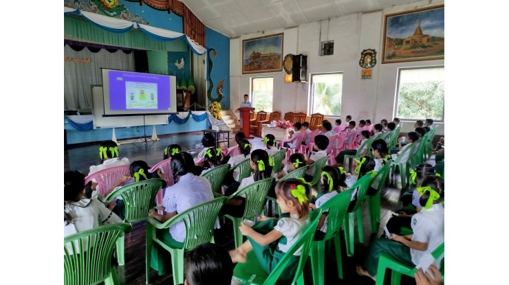 အဂတိလိုက်စားမှုတိုက်ဖျက်ရေးကော်မရှင်ရုံး ကျောင်းသားလူငယ် ဖြောင့်မတ်တည်ကြည်မှုမြှင့်တင်ရေး ပညာပေး (Edutainment) အစီအစဉ်များ ကျင်းပ