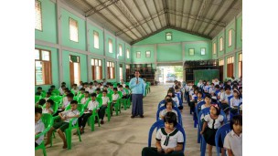 အဂတိလိုက်စားမှုတိုက်ဖျက်ရေးကော်မရှင်ရုံး ကျောင်းသားလူငယ် ဖြောင့်မတ်တည်ကြည်မှုမြှင့်တင်ရေး ပညာပေး (Edutainment) အစီအစဉ်များ ကျင်းပ