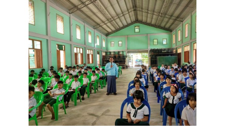 အဂတိလိုက်စားမှုတိုက်ဖျက်ရေးကော်မရှင်ရုံး ကျောင်းသားလူငယ် ဖြောင့်မတ်တည်ကြည်မှုမြှင့်တင်ရေး ပညာပေး (Edutainment) အစီအစဉ်များ ကျင်းပ