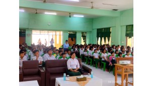 အဂတိလိုက်စားမှုတိုက်ဖျက်ရေးကော်မရှင်ရုံး ကျောင်းသားလူငယ် ဖြောင့်မတ်တည်ကြည်မှုမြှင့်တင်ရေး ပညာပေး (Edutainment) အစီအစဉ်များ ကျင်းပ