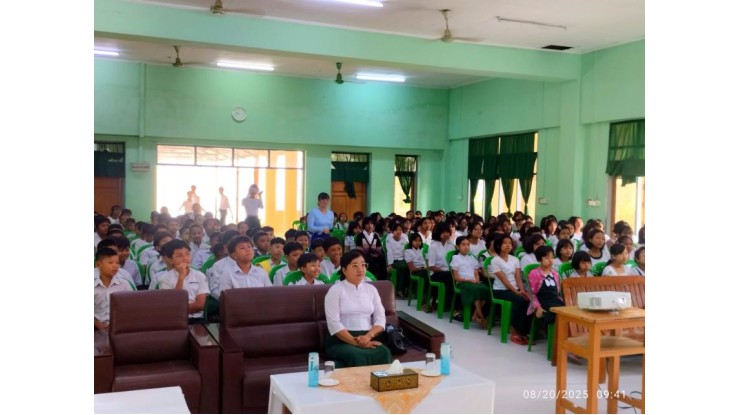 အဂတိလိုက်စားမှုတိုက်ဖျက်ရေးကော်မရှင်ရုံး ကျောင်းသားလူငယ် ဖြောင့်မတ်တည်ကြည်မှုမြှင့်တင်ရေး ပညာပေး (Edutainment) အစီအစဉ်များ ကျင်းပ