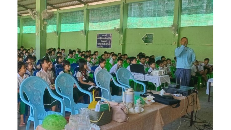 အဂတိလိုက်စားမှုတိုက်ဖျက်ရေးကော်မရှင်ရုံး ကျောင်းသားလူငယ် ဖြောင့်မတ်တည်ကြည်မှုမြှင့်တင်ရေး ပညာပေး (Edutainment) အစီအစဉ်များ ကျင်းပ