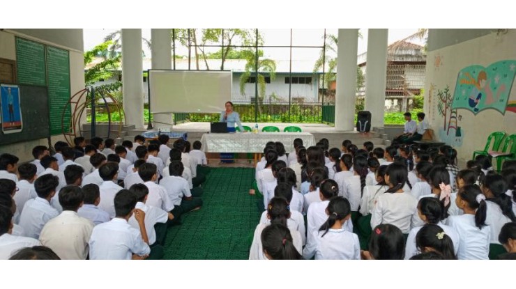အဂတိလိုက်စားမှုတိုက်ဖျက်ရေးကော်မရှင်ရုံး ကျောင်းသားလူငယ် ဖြောင့်မတ်တည်ကြည်မှုမြှင့်တင်ရေး ပညာပေး (Edutainment) အစီအစဉ်များ ကျင်းပ