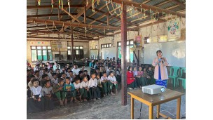 အဂတိလိုက်စားမှုတိုက်ဖျက်ရေးကော်မရှင်ရုံး ကျောင်းသားလူငယ် ဖြောင့်မတ်တည်ကြည်မှုမြှင့်တင်ရေး ပညာပေး (Edutainment) အစီအစဉ်များ ကျင်းပ