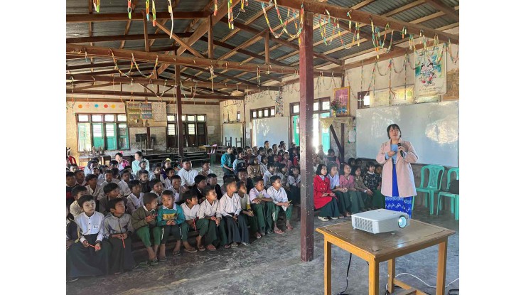 အဂတိလိုက်စားမှုတိုက်ဖျက်ရေးကော်မရှင်ရုံး ကျောင်းသားလူငယ် ဖြောင့်မတ်တည်ကြည်မှုမြှင့်တင်ရေး ပညာပေး (Edutainment) အစီအစဉ်များ ကျင်းပ