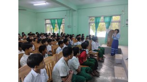 အဂတိလိုက်စားမှုတိုက်ဖျက်ရေးကော်မရှင်ရုံး ကျောင်းသားလူငယ် ဖြောင့်မတ်တည်ကြည်မှုမြှင့်တင်ရေး ပညာပေး (Edutainment) အစီအစဉ်များ ကျင်းပ