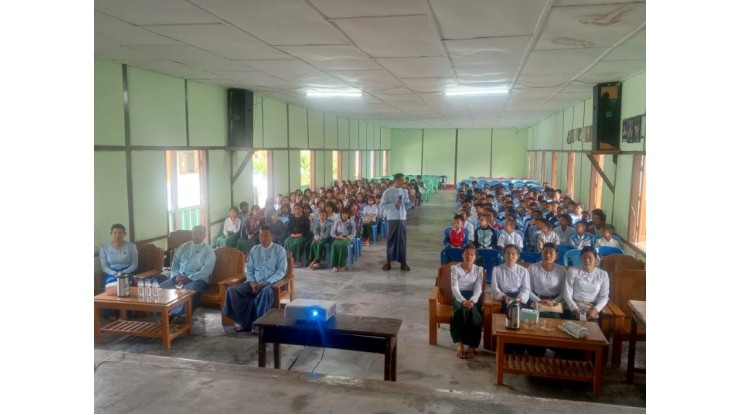      အဂတိလိုက်စားမှုတိုက်ဖျက်ရေးကော်မရှင်ရုံး ကျောင်းသားလူငယ် ဖြောင့်မတ်တည်ကြည်မှုမြှင့်တင်ရေး ပညာပေး (Edutainment) အစီအစဉ်များ ကျင်းပ