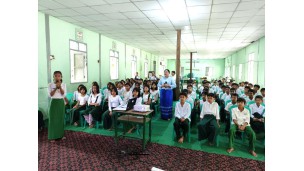 အဂတိလိုက်စားမှုတိုက်ဖျက်ရေးကော်မရှင်ရုံး ကျောင်းသားလူငယ် ဖြောင့်မတ်တည်ကြည်မှုမြှင့်တင်ရေး ပညာပေး (Edutainment) အစီအစဉ်များ ကျင်းပ