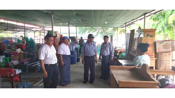 အဂတိလိုက်စားမှုတိုက်ဖျက်ရေးကော်မရှင်ရုံး ငလျင်ဘေးဒဏ်ခံစားရသော ဝန်ထမ်းများအား နေရာချထားမှုနှင့် ရုံးအဆောက်အဦခိုင်ခံ့မှု ရှိ/မရှိကိုလည်း ဆောက်လုပ်ရေးဝန်ကြီးဌာန၊ အဆောက်အဦ ဦးစီးဌာနနှင့် ပူးပေါင်းစစ်ဆေး