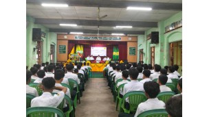 အဂတိလိုက်စားမှု တိုက်ဖျက်ရေးကော်မရှင်နှင့် ပညာရေးဝန်ကြီးဌာနတို့ ပူးပေါင်း၍ “လူငယ်နှင့် ဖြောင့်မတ်တည်ကြည်မှု” လူငယ်စကားဝိုင်းကျင်းပ