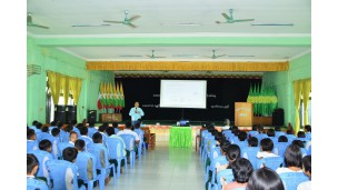 အဂတိလိုက်စားမှုတိုက်ဖျက်ရေးကော်မရှင်ရုံး ကျောင်းသားလူငယ် ဖြောင့်မတ်တည်ကြည်မှုမြှင့်တင်ရေး ပညာပေး (Edutainment) အစီအစဉ်များ ကျင်းပ