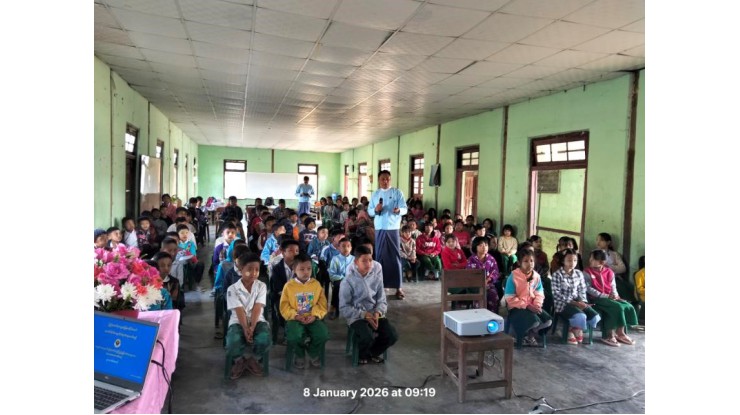 အဂတိလိုက်စားမှုတိုက်ဖျက်ရေးကော်မရှင်ရုံး ကျောင်းသားလူငယ် ဖြောင့်မတ်တည်ကြည်မှုမြှင့်တင်ရေး ပညာပေး (Edutainment) အစီအစဉ်များ ကျင်းပ