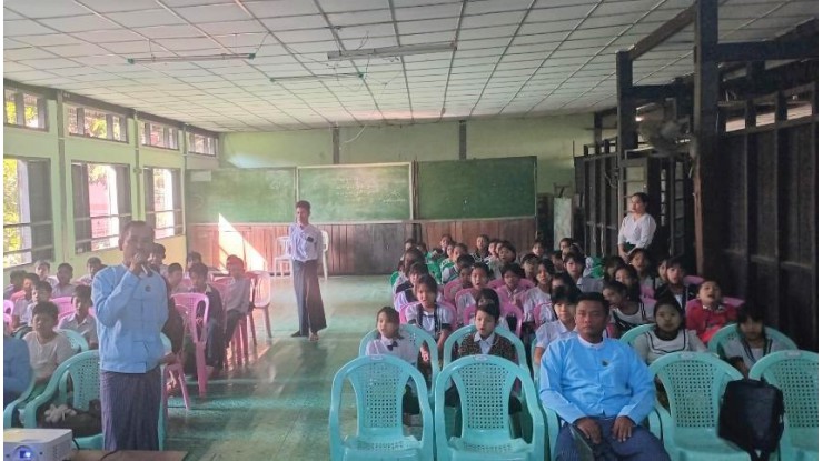 အဂတိလိုက်စားမှုတိုက်ဖျက်ရေးကော်မရှင်ရုံး ကျောင်းသားလူငယ် ဖြောင့်မတ်တည်ကြည်မှုမြှင့်တင်ရေး ပညာပေး (Edutainment) အစီအစဉ်များ ကျင်းပ