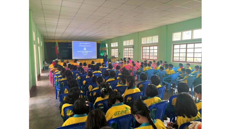 အဂတိလိုက်စားမှုတိုက်ဖျက်ရေးကော်မရှင်ရုံး ကျောင်းသားလူငယ် ဖြောင့်မတ်တည်ကြည်မှုမြှင့်တင်ရေး ပညာပေး (Edutainment) အစီအစဉ်များ ကျင်းပ