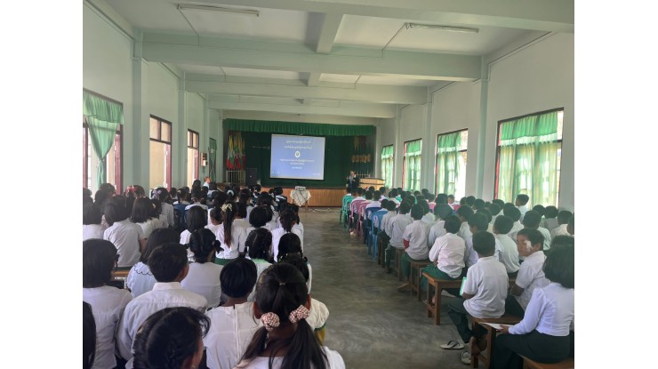 အဂတိလိုက်စားမှုတိုက်ဖျက်ရေးကော်မရှင်ရုံး ကျောင်းသားလူငယ် ဖြောင့်မတ်တည်ကြည်မှုမြှင့်တင်ရေး ပညာပေး (Edutainment) အစီအစဉ်များ ကျင်းပ