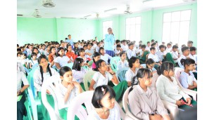  အဂတိလိုက်စားမှုတိုက်ဖျက်ရေးကော်မရှင်ရုံး ကျောင်းသားလူငယ် ဖြောင့်မတ်တည်ကြည်မှုမြှင့်တင်ရေး ပညာပေး (Edutainment) အစီအစဉ်များ ကျင်းပ