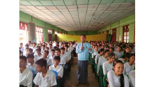 အဂတိလိုက်စားမှုတိုက်ဖျက်ရေးကော်မရှင်ရုံး ကျောင်းသားလူငယ် ဖြောင့်မတ်တည်ကြည်မှုမြှင့်တင်ရေး ပညာပေး (Edutainment) အစီအစဉ်များ ကျင်းပ