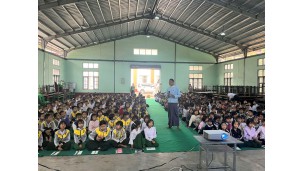 အဂတိလိုက်စားမှုတိုက်ဖျက်ရေးကော်မရှင်ရုံး ကျောင်းသားလူငယ် ဖြောင့်မတ်တည်ကြည်မှုမြှင့်တင်ရေး ပညာပေး (Edutainment) အစီအစဉ်များ ကျင်းပ
