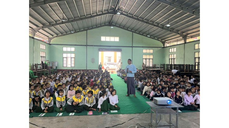 အဂတိလိုက်စားမှုတိုက်ဖျက်ရေးကော်မရှင်ရုံး ကျောင်းသားလူငယ် ဖြောင့်မတ်တည်ကြည်မှုမြှင့်တင်ရေး ပညာပေး (Edutainment) အစီအစဉ်များ ကျင်းပ