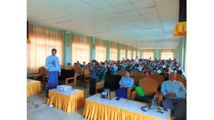 အဂတိလိုက်စားမှုတိုက်ဖျက်ရေးကော်မရှင်ရုံး ကျောင်းသားလူငယ် ဖြောင့်မတ်တည်ကြည်မှုမြှင့်တင်ရေး ပညာပေး (Edutainment) အစီအစဉ်များ ကျင်းပ