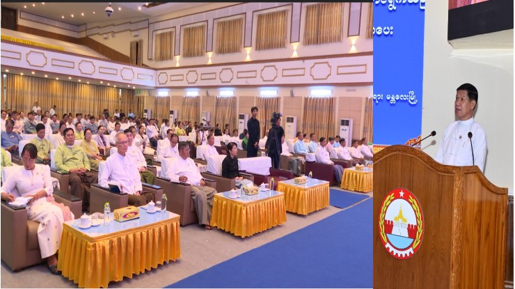 အဂတိလိုက်စားမှုတိုက်ဖျက်ရေးဆိုင်ရာ အသိပညာပေးရှင်းလင်းဆွေးနွေးခြင်း အခမ်းအနား မန္တလေးမြို့တော်စည်ပင်သာယာရေးကော်မတီ၊ မြို့တော်ခန်းမ၌ကျင်းပ