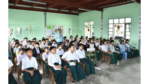  အဂတိလိုက်စားမှုတိုက်ဖျက်ရေးကော်မရှင်ရုံး ကျောင်းသားလူငယ် ဖြောင့်မတ်တည်ကြည်မှုမြှင့်တင်ရေး ပညာပေး (Edutainment) အစီအစဉ်များ ကျင်းပ