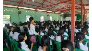အဂတိလိုက်စားမှုတိုက်ဖျက်ရေးကော်မရှင်ရုံး ကျောင်းသားလူငယ် ဖြောင့်မတ်တည်ကြည်မှုမြှင့်တင်ရေး ပညာပေး (Edutainment) အစီအစဉ်များ ကျင်းပ