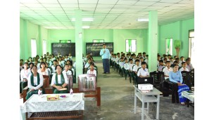 အဂတိလိုက်စားမှုတိုက်ဖျက်ရေးကော်မရှင်ရုံး ကျောင်းသားလူငယ် ဖြောင့်မတ်တည်ကြည်မှုမြှင့်တင်ရေး ပညာပေး (Edutainment) အစီအစဉ်များ ကျင်းပ