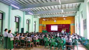 အဂတိလိုက်စားမှုတိုက်ဖျက်ရေးကော်မရှင်ရုံး ကျောင်းသားလူငယ် ဖြောင့်မတ်တည်ကြည်မှုမြှင့်တင်ရေး ပညာပေး (Edutainment) အစီအစဉ်များ ကျင်းပ