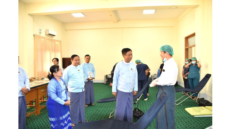 အဂတိလိုက်စားမှုတိုက်ဖျက်ရေးကော်မရှင်ရုံးမှ ဝန်ထမ်းများအား  “သွားနှင့်ခံတွင်း” ဆိုင်ရာ ကုသမှုများ၊ အထွေထွေကျန်းမာရေး စစ်ဆေးကုသမှုနှင့် ကျန်းမာရေးဆိုင်ရာ အသိပညာပေးဆွေးနွေးဟောပြောမှုဆောင်ရွက်