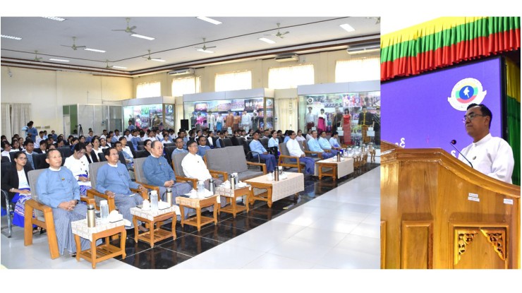 တိုင်းရင်းသားလူမျိုးများရေးရာဝန်ကြီးဌာနနှင့် အဂတိလိုက်စားမှု တိုက်ဖျက်ရေးကော်မရှင်တို့ ပူးပေါင်း၍ အဂတိလိုက်စားမှု တိုက်ဖျက်ရေးဆိုင်ရာ အသိပညာပေးရှင်းလင်း ဆွေးနွေးခြင်းဆောင်ရွက်