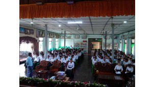 အဂတိလိုက်စားမှုတိုက်ဖျက်ရေးကော်မရှင်ရုံး ကျောင်းသားလူငယ် ဖြောင့်မတ်တည်ကြည်မှုမြှင့်တင်ရေးပညာပေး (Edutainment) အစီအစဉ်များကျင်းပ