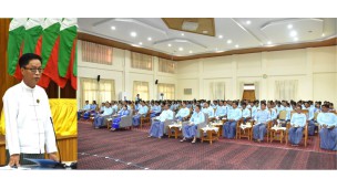 အဂတိလိုက်စားမှုတိုက်ဖျက်ရေးကော်မရှင်၊ ကော်မရှင်ဥက္ကဋ္ဌ ဦးလွင်ဦး နှင့် ဝန်ထမ်းများတွေ့ဆုံပွဲ ကျင်းပ