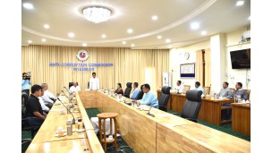 အဂတိလိုက်စားမှုတိုက်ဖျက်ရေးကော်မရှင် မြန်မာ- တရုတ် ချစ်ကြည်ရေးအသင်း (ဗဟို) မှ ငလျင်ဘေးဒဏ်သင့်ခဲ့သည့် ကော်မရှင်ရုံး ဝန်ထမ်းမိသားစုများအတွက် အိမ်သုံးဆိုလာ မီးအိမ်များအား နှင့် ထောက်ပံ့ငွေများ ပေးအပ်လှူဒါန်းမှု အခမ်းအနားကျင်းပ