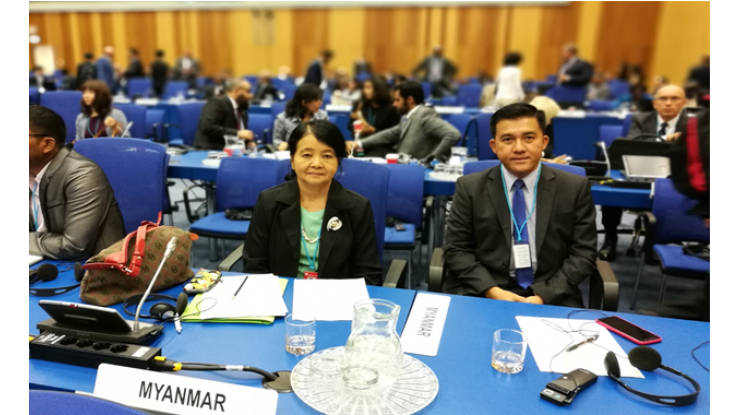  UNCAC Implementation Review Group First Resumed Ninth Session အစည်းအဝေးနှင့် The Open-ended Intergovernmental Working Group on the Prevention of Corruption Ninth Meeting အစည်းအဝေး